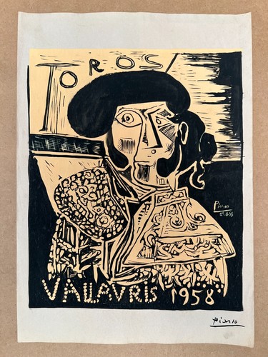 Pablo picasso zeichnung auf - pablo,