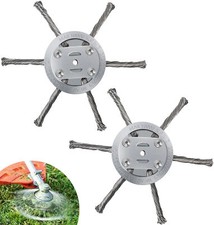 2x 6" 6Köpfe Stahldraht