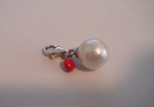 Thomas Sabo Perle mit Herz Charm Anhänger neuwertig !