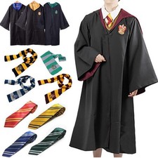 Harry Potter Kostüm Mantel Umhang Schal Krawatte Gryffindor Slytherin Ravenclaw