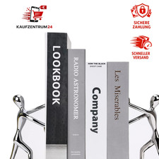 Edelstahl buchstützen - edelstahl,