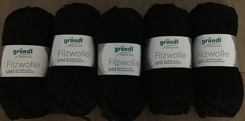 Filzwolle uni - (kg/48€),