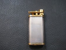 Dunhill Unique Feuerzeug Lighter Gold/Silber Brennt/Funktioniert Garantie