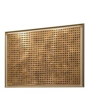 Goldener schacht leinwand - leinwand, bild