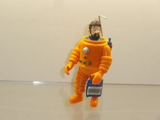 Tim und Struppi: Moulinsart: Käpt' Haddock als Astronaut mit Fähnchen