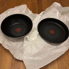 TEFAL INGENIO EMOTION Pfannen-Set Edelstahl+Antihaft WOK 26cm + Brat-Pfanne 28cm