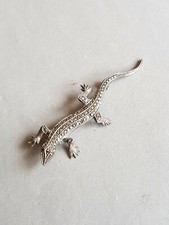 Antike Brosche Silber In form