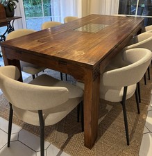 Esstisch Sheesham Massivholz