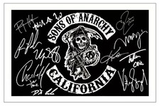 SONS OF ANARCHY Cast / AUTOGRAMM / 10x15 cm  