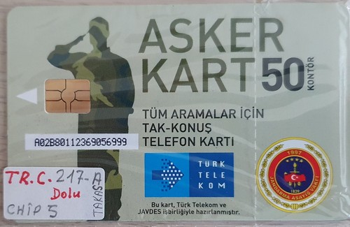 Telefonkarte aus der - 1,
