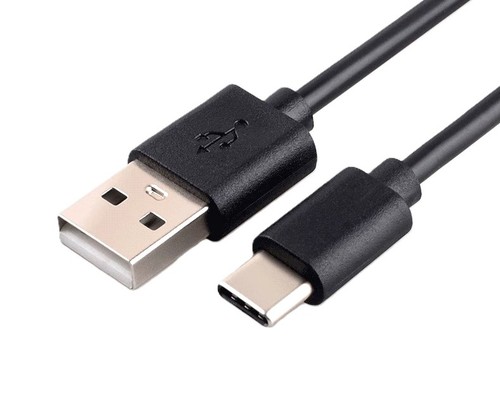 Usb schwarz kabel - schwarz, für