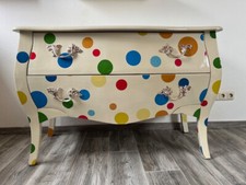 Kare Design Kommode Harlekin bunt außergewöhnlich 2 Schubladen