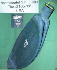 DRÄGER Med 2165708 ATEMBEUTEL 2,3L blau Beatmung Narkosegerät BREATHING BAG BUND
