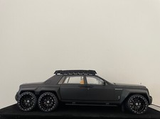 Rolls-Royce Phantom 6x6 Danton Arts Kustoms (mattschwarz) [XEROX] Maßstab 1:18