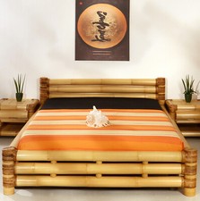 Bambusbett 140x200 Samar Abaca