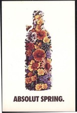 Moderne Werbe Postkarte für