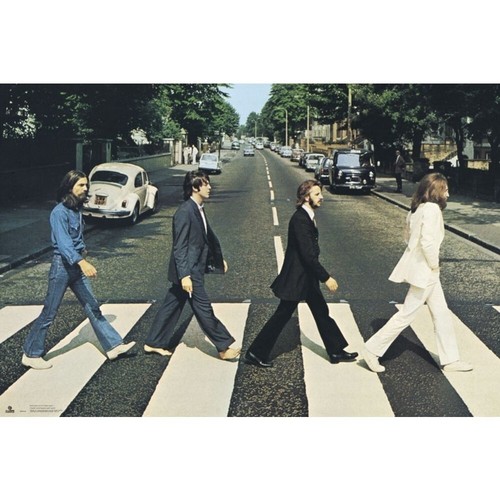 Poster the beatles - poster, abbey