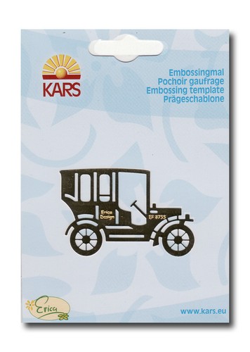 Embossing schablone oldtimer - embossing,