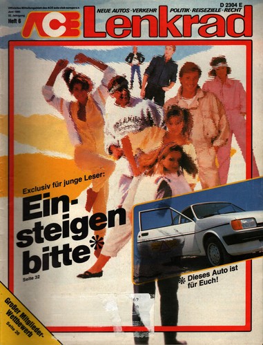 Zeitschrift ace lenkrad - zeitschrift,