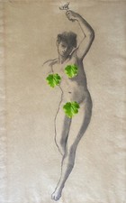 Weiblicher Akt XIX. Anonym Um