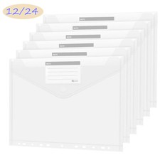 12/24x A4 Dokumententasche A4