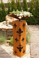 Säule Lilie Edelrost Rost JH