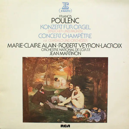 Poulenc konzert für - konzert, orgel