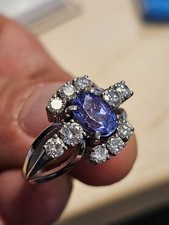 Brillant-Tansanit-Ring  10