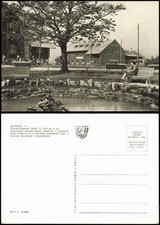 Postcard Freiwaldau Jeseník Straßenszene 1974