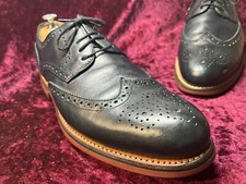 Reduziert Top Gordon Bros Levet Full Brogue Budapester Navy Blau 43 NP 169,90€