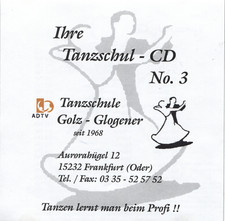 CD Musik Tanzen standard und