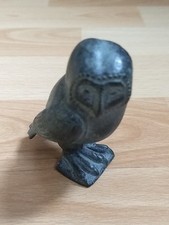 Eule Franklin Mint Ägyptische Bronze aus Eulensammlung