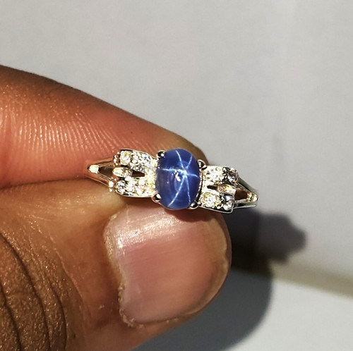 Stern saphir diamant - stern,