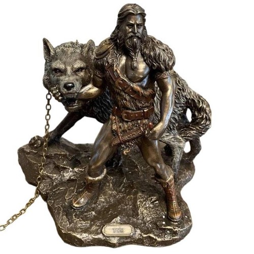 Viking era god tyr statue - viking-era,