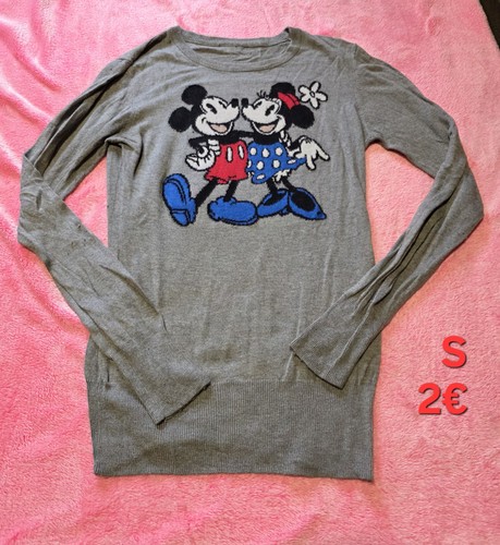 Damen mickey maus - maus, pullover