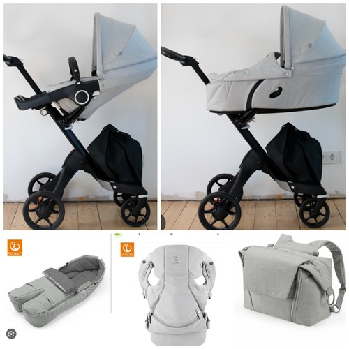 Kinderwagen stokke grau - kinderwagen,