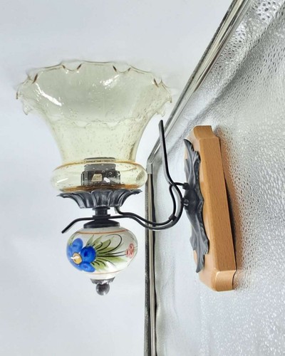 Vintage wandlampe landhausstil - wandlampe,