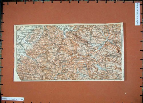 Alter antiker druck 1911 - druck,