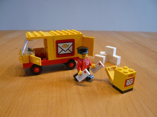 Lego city postauto postwagen - lego,