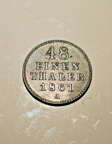 Taler 1861 - 1/48, a