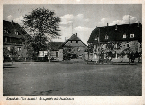 Gruss aus ziegenhain - ak,