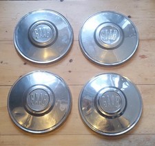 SAAB 99 Radkappen Edelstahl