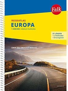 Falk reiseatlas europa - reiseatlas,