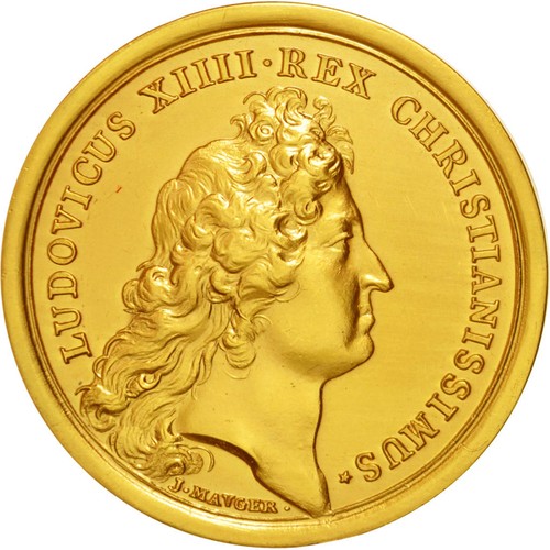 Frankreich medal louis xiv - frankreich,,