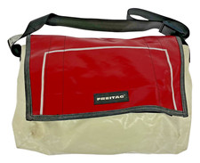 FREITAG Messenger Umhängetasche rot weiß B 51 cm x H 41 cm