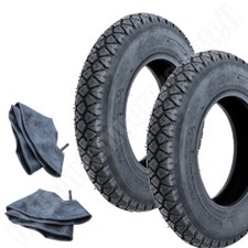 2x Reifen Anhängerreifen 4.00-10 6PR 71M inkl. Schlauch für Pkw Anhänger