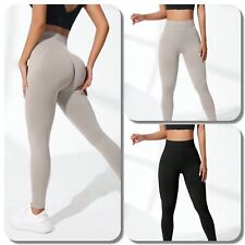 Damen Push Up  Gym Sport Fitness Yoga Leggings hohe Taille Po Lifting XS S M