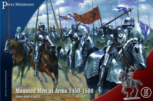 Mounted men at arms - wr,