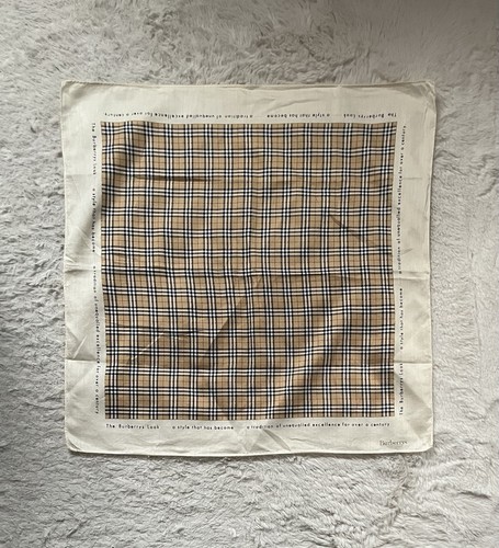 Vintage burberry einstecktuch - vintage,