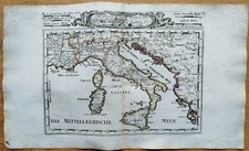 Italien mit angrenzenden